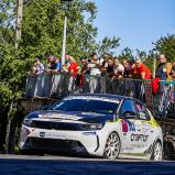 Bei der Central European Rally bereichert der ADAC Opel Electric Rally Cup als rein elektrisches Championat das Programm
